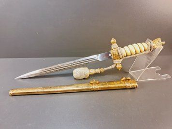 Офицерский кортик Кригсмарине образца 1938 &mdash; Травленый клинок &mdash; Puma Solingen