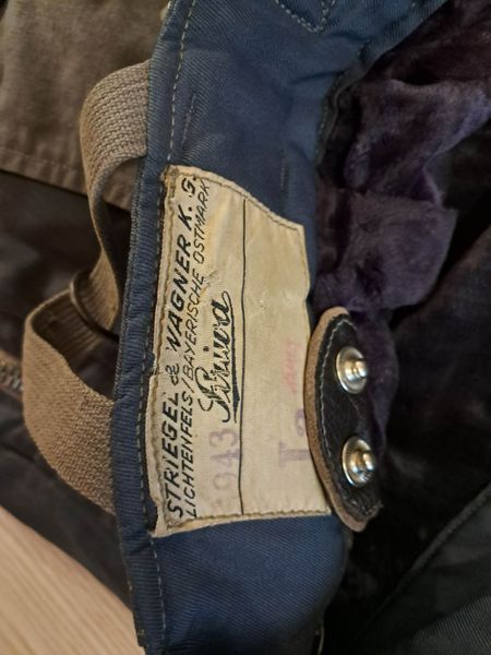 Spodnie Lotnicze Luftwaffe 1943 &ndash; Ogrzewane Elektrycznie &ndash; Striwa
