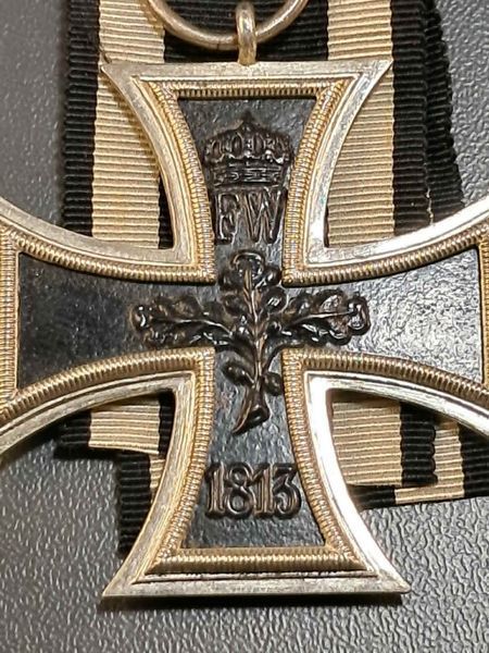 Krzyż Żelazny 1914 II Klasy &ndash; Prusy &ndash; Trzyczęściowy &ndash; Magnetyczny