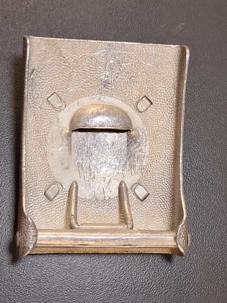 Original Wehrmacht Aluminum Parade Buckle &ndash; Gott Mit Uns