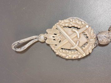WWI German Wehrmacht Army Marksmanship Lanyard &ndash; 2nd Pattern (Grades 1&ndash;4)