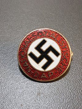 Odznaka Partyjna NSDAP &ndash; Sygnowana RZM M1/120 &ndash; Wilhelm Deumer L&uuml;denscheid