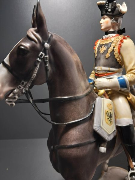 Oficer Kirasjer&oacute;w von Seydlitz &ndash; Porcelana Allach &ndash; Model #17 &ndash; Kolor