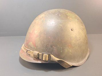 Sowiecki Hełm Ssh-39 &ndash; Rok 1941 &ndash; Malowana Gwiazda