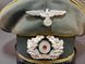 NCO Signals Visor Cap &ndash; Erel Sonderklasse Standard &ndash; Nachrichtentruppe