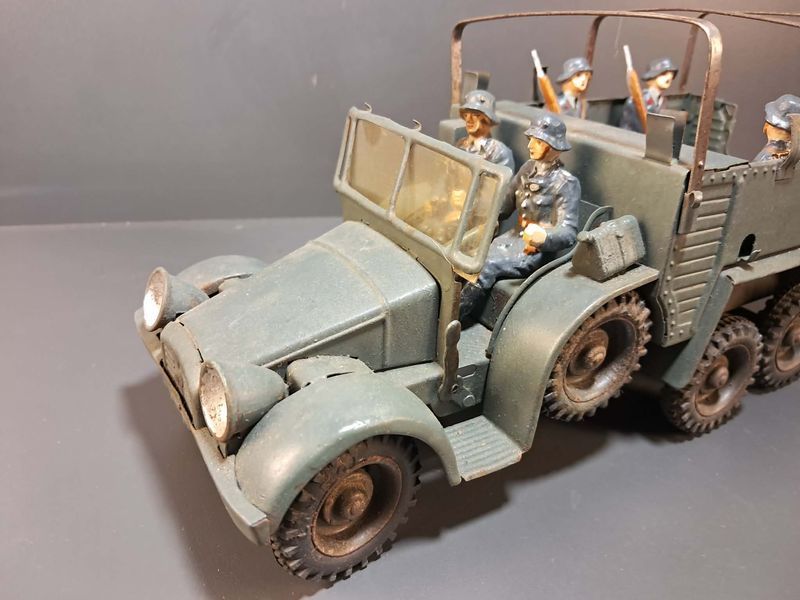 Грузовик Krupp Protze L2H143 (Kfz. 70) &mdash; Lineol &mdash; Экипаж из 6 солдат