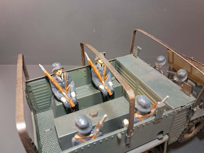 Грузовик Krupp Protze L2H143 (Kfz. 70) &mdash; Lineol &mdash; Экипаж из 6 солдат