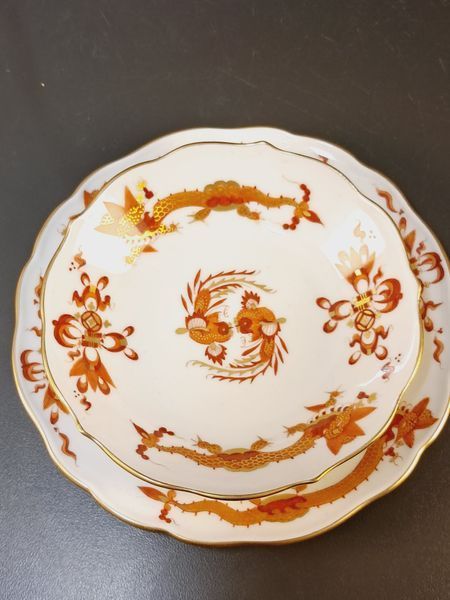 Komplet Śniadaniowy Meissen &ndash; Czerwony Smok (Ming Drache Rot)