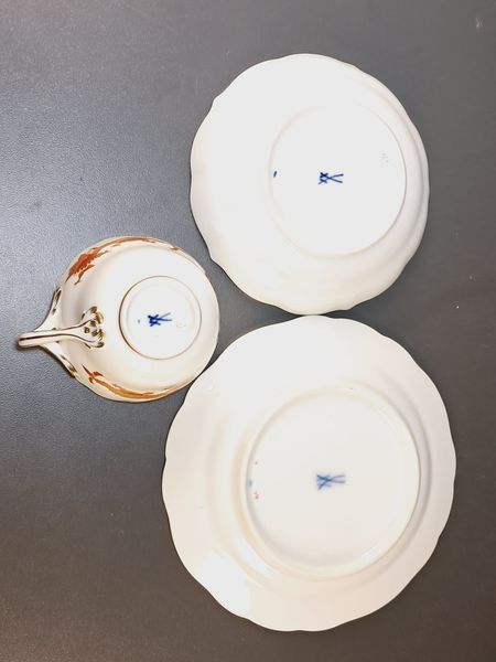 Komplet Śniadaniowy Meissen &ndash; Czerwony Smok (Ming Drache Rot)