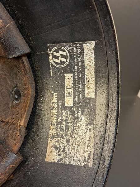 German SS-RZM Helmet &ndash; Himmler-style &ndash; Allgemeine-SS