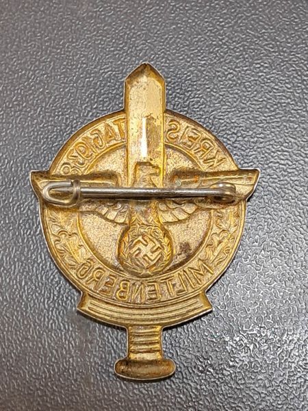 NSDAP Kreistag Kitzingen am Main 1938 Badge