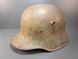 German M16 Helmet &ndash; Three-Tone Camouflage &ndash; Marked Si66 &ndash; Eisenhuette Silesia