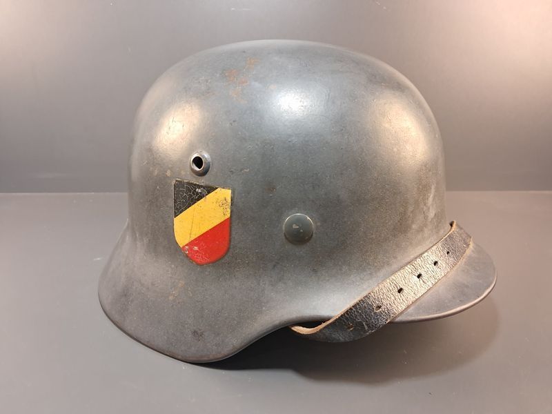German M35 Helmet SE62 Luftwaffe &ndash; Double Decal