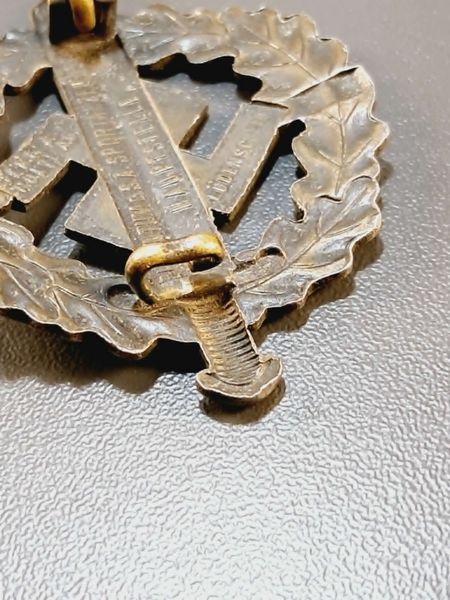 SA Sports Badge in Bronze &ndash; Berg & Nolte L&uuml;denscheid &ndash; Serial Number 609000