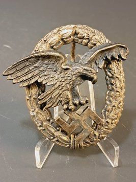Luftwaffe Observer's Badge &ndash; Marked P. Meybauer Berlin