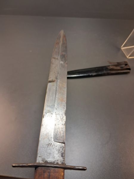 German Combat Knife &ndash; Trench Dagger &ndash; Marked "W"