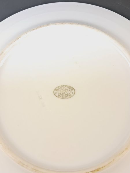 Duży Talerz Płaski Bauscher Weiden &ndash; Monogram LAH (Leibstandarte Adolf Hitler)