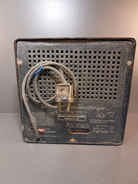 Radio DKE 38 &ndash; Deutsche Rundfunkempf&auml;ngerfabrik Warschau &ndash; Unikat