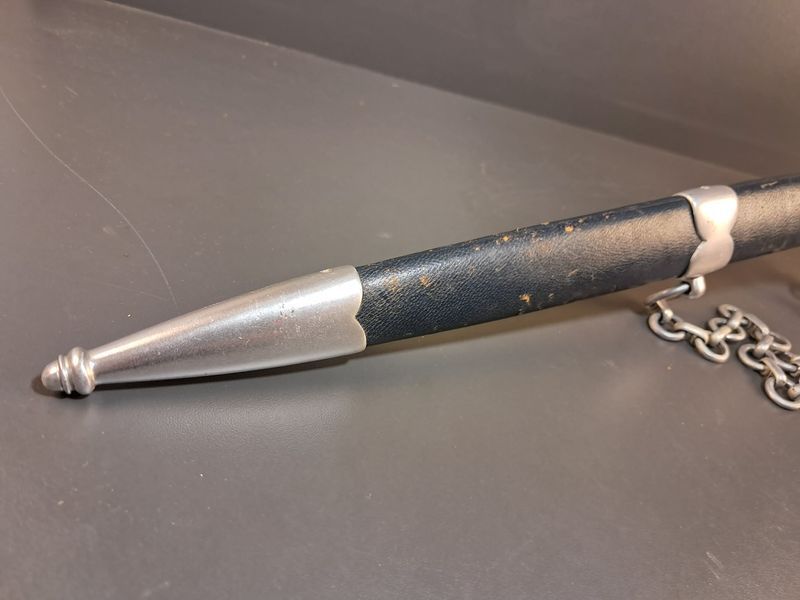 Офицерский кортик Люфтваффе обр. 1937 года &mdash; 2-я модель &mdash; С оригинальной цепью