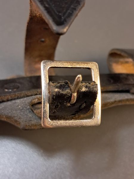 Vertical SS Dagger Hanger &ndash; Marked SS 48/34 RZM &ndash; Mint Condition