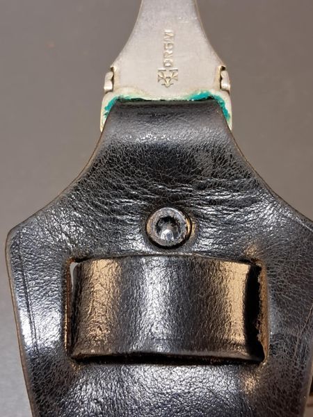 Vertical SS Dagger Hanger &ndash; Marked SS 48/34 RZM &ndash; Mint Condition