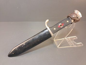 Нож Гитлерюгенд (ГЮ) &mdash; J.A. Henckels Solingen &mdash; Девиз &laquo;Blut und Ehre!&raquo;