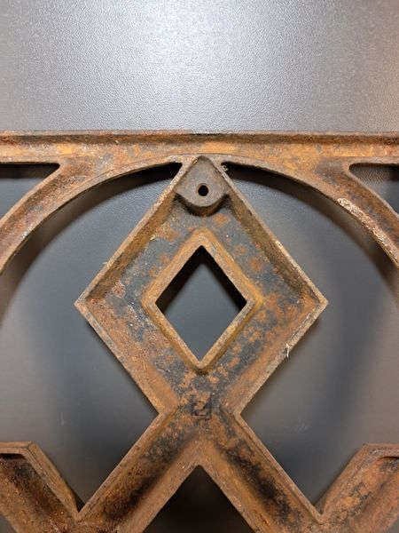 Rare Erbhof Sign &ndash; Marked No. 2 &ndash; Original Attic Find