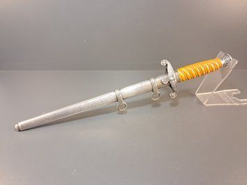 Early Heer Officer's Dagger &ndash; Full Neusilber Fittings &ndash; Carl Eickhorn