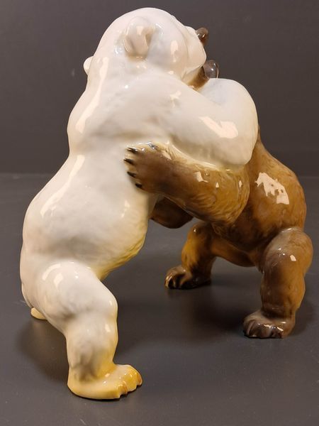Figura Allach &bdquo;Bawiące się misie&rdquo;, nr 6