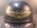 Rare German M42 Luftschutz Helmet &ndash; Stamped EF66 &ndash; Combat Variant