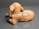 Figura Allach &bdquo;Leżący piesek&rdquo;, nr 1