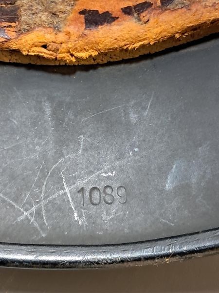 Police M40 Helmet &ndash; Marked ET66 &ndash; Double Decal Luftschutz Combat Shell