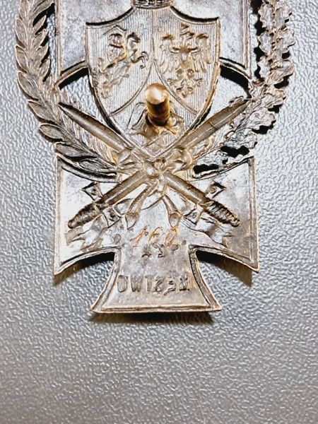 Polish Pre-War KOP Podlaska Division Badge &ndash; Za Męstwo &ndash; Lipczyński