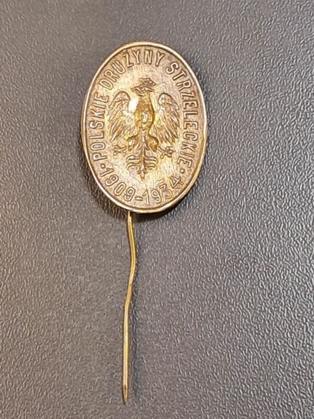 Odznaka "Polskie Drużyny Strzeleckie Zarzewie 1909-1934" (II RP)