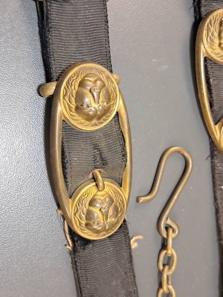 Kriegsmarine Officer Dagger Hangers &ndash; Lion Head Buckles