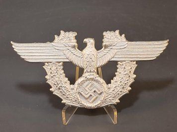 Полицейский орел на подсумок (Kartuschkasten-Adler) &mdash; Клеймо GHO &mdash; Оригинал