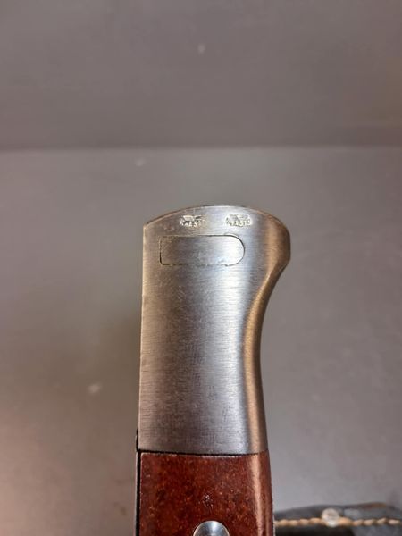 Mauser S84/98 III Bayonet &ndash; Fully Matching &ndash; ab 44 (Mundlos) &ndash; RBNr Frog