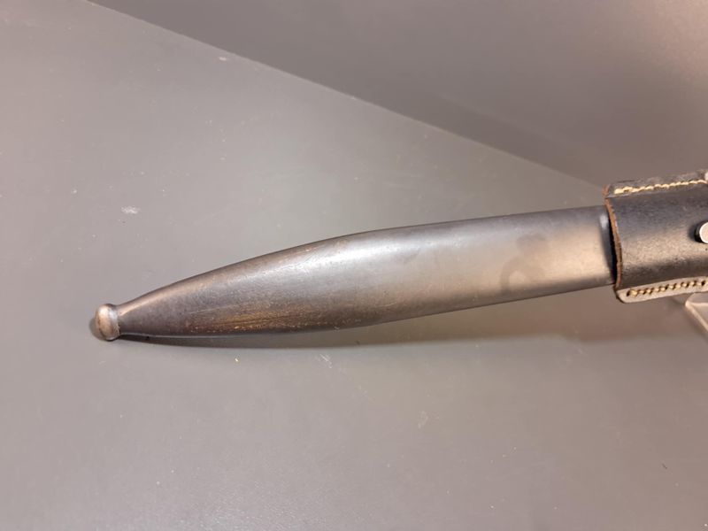 Mauser S84/98 III Bayonet &ndash; Fully Matching &ndash; ab 44 (Mundlos) &ndash; RBNr Frog