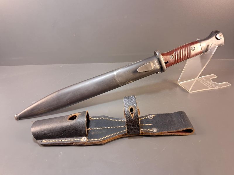 Mauser S84/98 III Bayonet &ndash; Fully Matching &ndash; ab 44 (Mundlos) &ndash; RBNr Frog