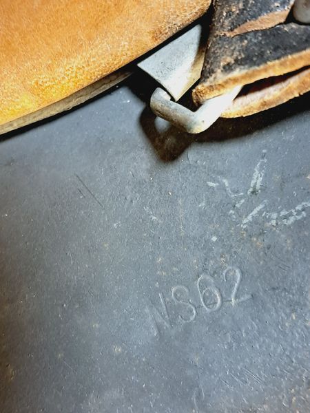 Hełm Niemiecki Stahlhelm M42 Luftwaffe &ndash; Rzadki NS62