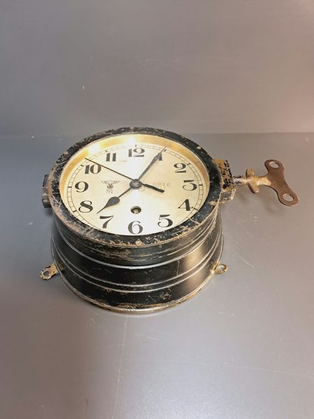 Корабельные Часы Кригсмарине &mdash; Клеймо M 5816 N &mdash; Kieninger & Obergfell