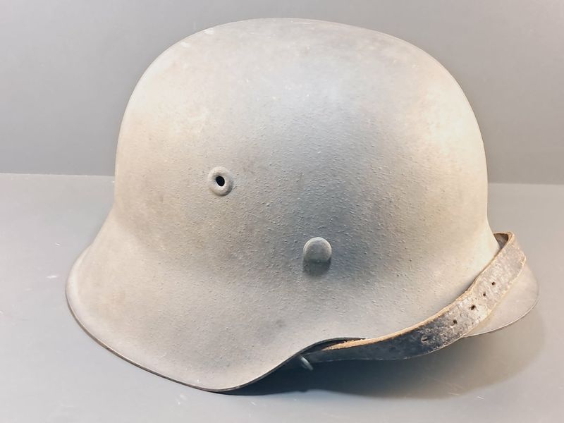 Hełm Niemiecki Stahlhelm M42 Luftwaffe &ndash; Rzadki NS62