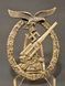 Luftwaffe Flak Battle Badge &ndash; Buntmetall (Tombac) &ndash; Brehmer Markneukirchen