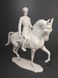 Jeździec SS (SS-Reiter) &ndash; Porcelana Allach &ndash; Model #0 &ndash; Biały &ndash; Unikat