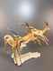 Porcelain Figurine "Leaping Gazelles" &ndash; Hutschenreuther &ndash; Designed by G. Granget