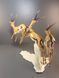 Porcelain Figurine "Leaping Gazelles" &ndash; Hutschenreuther &ndash; Designed by G. Granget