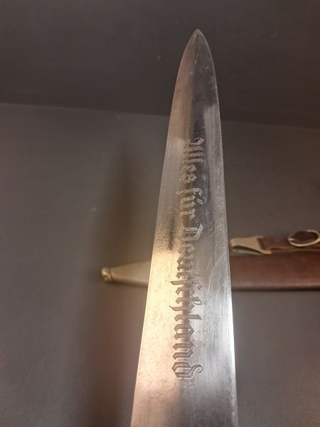 Early SA M33 Dagger &ndash; Rare Hammesfahr Cie. Solingen Mark