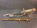 Kriegsmarine Officer's Dagger &ndash; Carl Eickhorn Solingen &ndash; Etched Blade