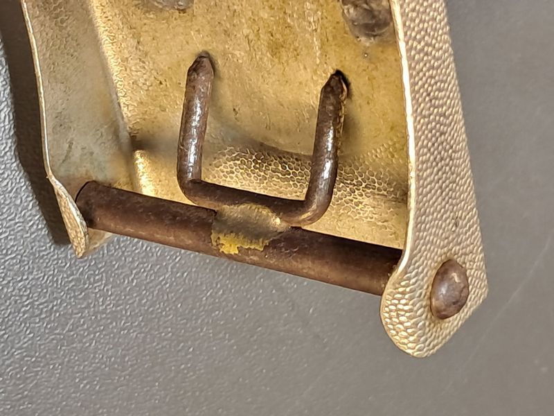 Rare Wehrmacht Parade Belt Buckle &ndash; Buntmetall &ndash; Collector's Item