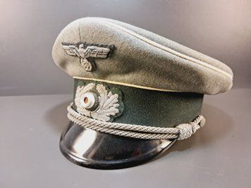 Czapka Oficerska Piechoty Wehrmachtu &ndash; Sonderklasse &ndash; Schirmm&uuml;tze